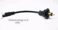 BMW Hella Powerlet Plug to SAE Battery Tender Charging Cable Adapter Converter - 12-vtechnology