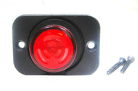 Waterproof IP65 Tonal Alarm 100db flashing extra bright LED 12V Marine Socket Panel Mount #AL1WP