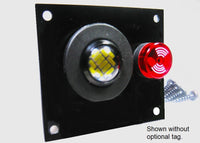 Warning Alarm Bright Strobe LED w/ Piezoelectric Pulsating Tonal 12V Two Wire #AL15