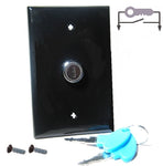 Key Switch Wall Mount High Power-Current Amperage Waterproof 12V ON/OFF SPST #CK2SW-30/PWPLT