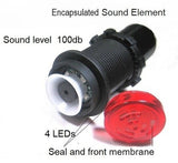 50X Waterproof IP65 Loud Buzzer Alarm #CAL1WP/SW