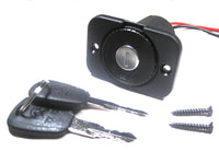 Flanged Replacement Key Switch Waterproof Panel Mount 12 Volt Ignitions.#Cswk3