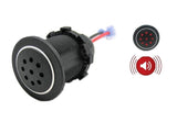 Two 12V Battery Bank Voltmeter Monitor Low Charge State Alarms Marine Volt Meter # 2cvmr/2ba7a/fplt/4sq
