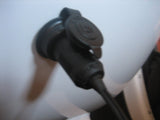 Socket Outlet 12 Volt Locking Plug With Boot Marine Motorcycle Anti-vibration - 12-vtechnology