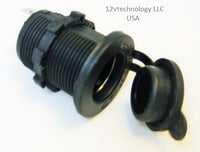 Replacement Waterproof 12v Accessory Power Socket Car Cigarette Lighter Plug - 12-vtechnology