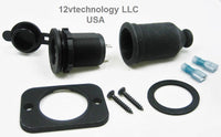 Quality Motorcycle Waterproof Accessory Lighter Socket Plug Power Outlet 12V - 12-vtechnology