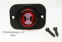 Piezoelectric Tonal Beep Signal Alarm Buzzer + LED 12 V Marine Socket Panel - 12-vtechnology