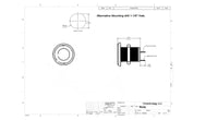 Warning Alarm w/LED Loud Piezoelectric Tone Signal 12 Volt Marine Socket Panel Dash - 12-vtechnology