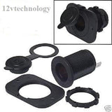 Rubber 2X Tight Fitting Cover Plug Cap Lid Replacement Accessory Socket 12V - 12-vtechnology