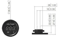 Fast Install Wired 3.1 Amp USB Charger + Voltmeter +12 Volt Socket Panel Outlet Boat - 12-vtechnology