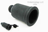 Fits Battery Tender SAE Cables Dual USB Charger Socket Plug 3.1A Dash Mount 60" - 12-vtechnology