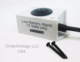 12 Volt Low Battery Bank Discharge Detector Alarm Trolling Marine Boat Monitor - 12-vtechnology