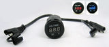 Voltmeter Fits Battery Tender Chargers Monitors Voltage State Adapter SAE Cable - 12-vtechnology