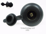 Decorative Ring Accessory Lighter Socket Panel Plug Outlet 12V Marine Female - 12-vtechnology