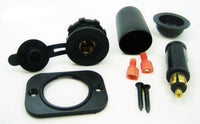Waterproof 12V Accessory Panel Dash Power Socket & Plug Jack BMW Powerlet Hella - 12-vtechnology