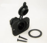 Motorcycle Marine Waterproof 12 Volt Accessory Socket Plug Outlet Lighter Jack - 12-vtechnology