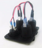 Highest Power 4.2A USB Charger + Voltmeter +12V Socket & Lighter Plug w Wires - 12-vtechnology