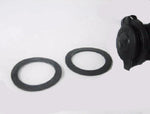 4X Rubber Waterproof Socket Sealing Washer Only 12 Volt Marine Motorcycle Outlet - 12-vtechnology
