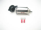 Metal Cigarette Lighter Socket, Power Outlet 12 Volt W/ Fuse Marine Motorcycle - 12-vtechnology