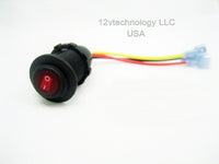 Battery 12V Voltmeter, Switch, 4.8A USB Charger, Voltage Alarm,, Plug & Socket - 12-vtechnology
