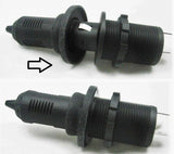 Socket Outlet 12 Volt Locking Plug With Boot Marine Motorcycle Anti-vibration #LPLG/PBA