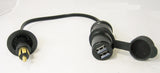 For BMW Motorcycle Waterproof Dual USB Charger Plug Socket Powerlet Adapter 12V  #Hpa10ud