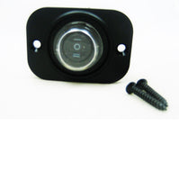 Waterproof Rocker Toggle Switch SPDT Center Off Momentary 12V Round on-off-(on) #swblk31A