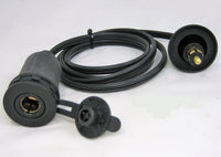 72" Heavy Duty Extension Cord DIN Hella BMW Powerlet Plug Socket Extender #HB+SBPN+ Ghrn72+hpLg/PBA
