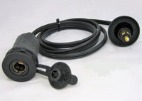 180" Heavy Duty Extension Cord DIN Hella BMW Powerlet Plug Socket Extender #HB+SBPN+ Ghrn180+hpLg/PBA