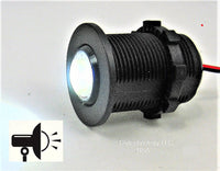 Handelbar Super Bright Motorcycle Strobe Light 12V Flashing w/Switch  #LT5+Gmnt+SWBlk-72