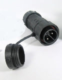 Waterproof Two 2 Pin Wire Terminal Surface Mount Connector 12V Plug Socket 15A #CCN1/cmb1/2sq