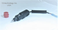 Add 12V Lighter Plug Hella BMW Powerlet German DIN Converter Adapter Motorcycle #BPGK