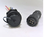 Sump Pump Float Switch Cord Waterproof Four 4 Pin Wire Terminal Connector Wire Extender #ccn2F