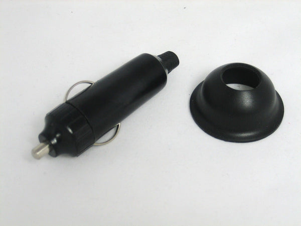 Water Resistant Connection Accessory Lighter Socket Plug 12 Volt Male & Boot - 12-vtechnology