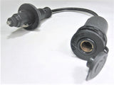 Adapter Converter Motorcycle Lighter Style Plug 12V Anti Vibration to BMW Powerlet Socket #gkplg/pba+sbpn+chb