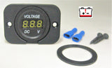Club EZGO Yamaha Golf Cart Digital LED 36V Voltmeter Monitor Battery Bank Panel Dash Gauge #VMRHC-36